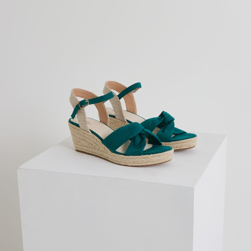 Sandales compensées femme - 1