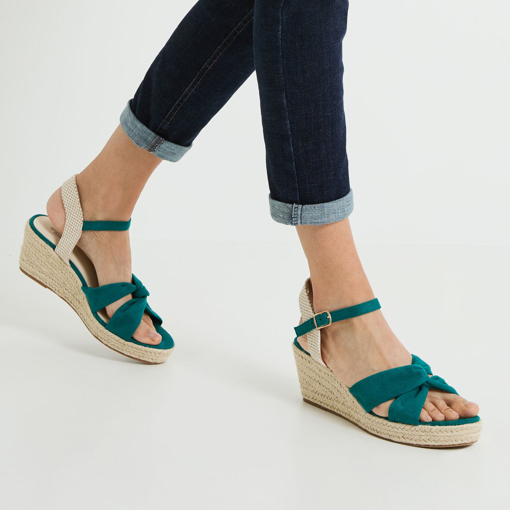 Sandales compensées femme - 2