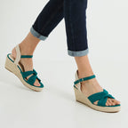 Sandales compensées femme - 2