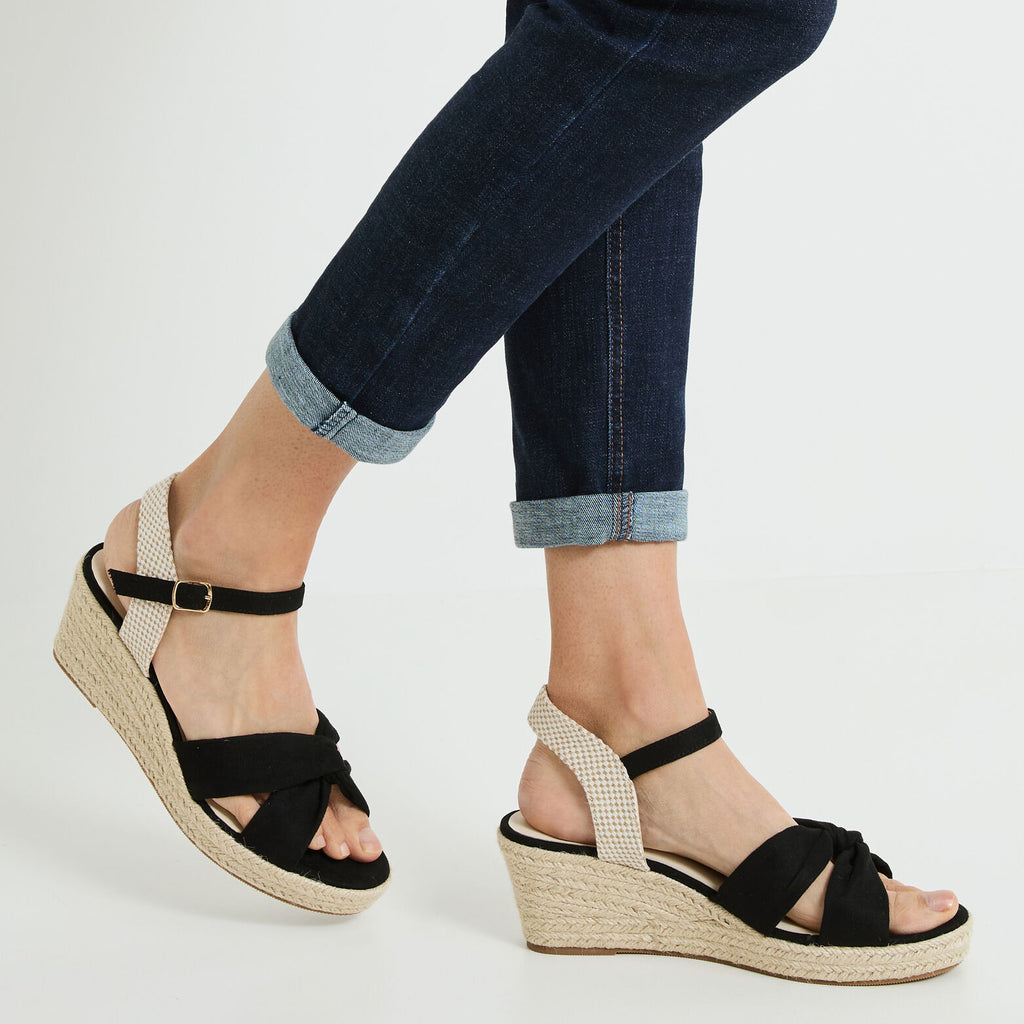 Sandales compensées femme - 2