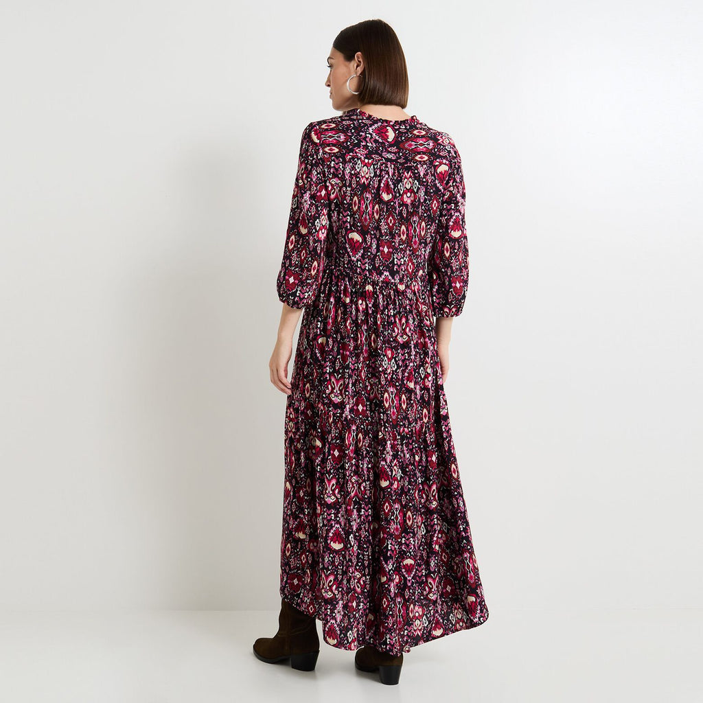 Robe longue imprimée femme - 2