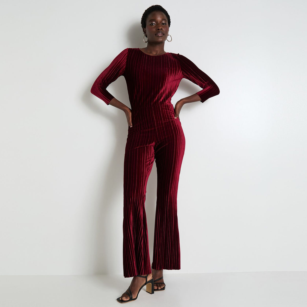 Combinaison velours femme - 1