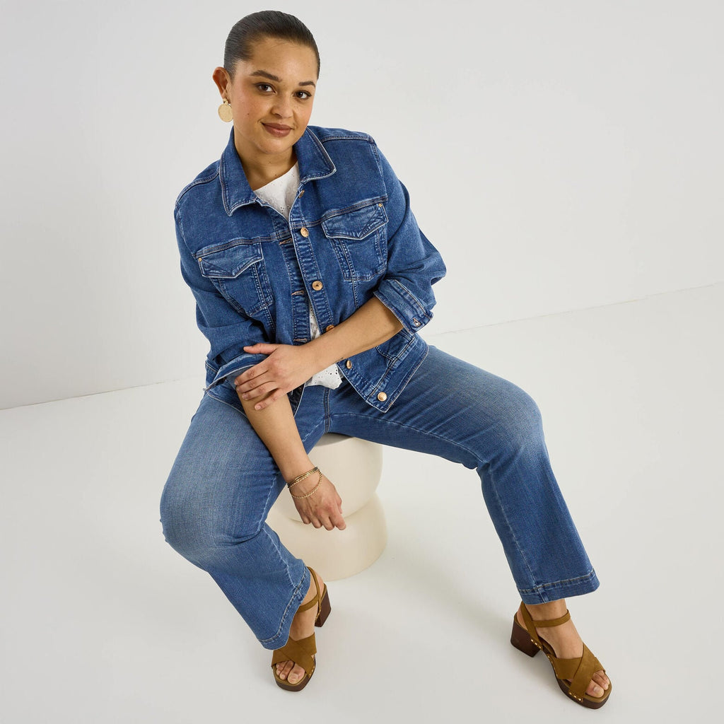 Veste en denim femme - 1