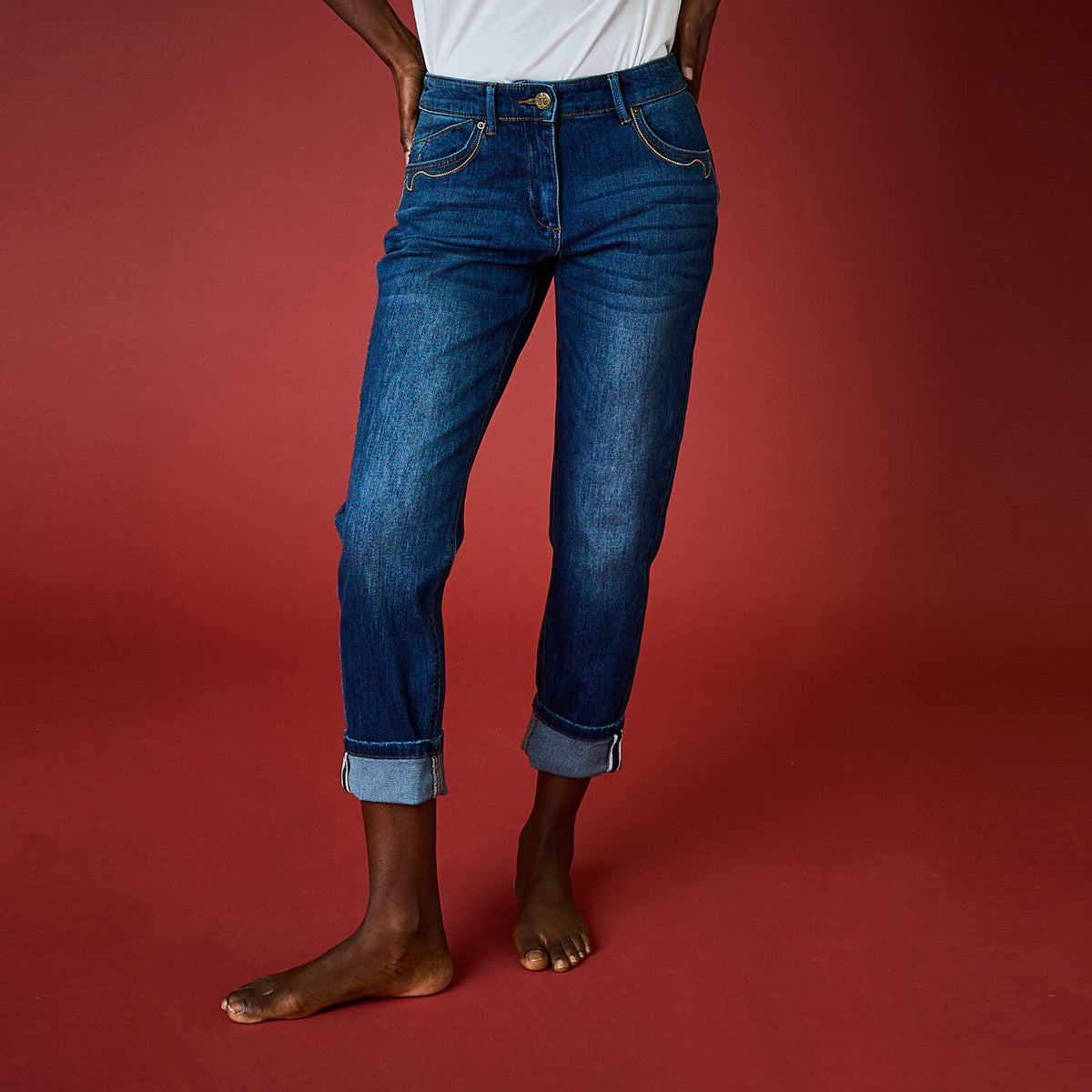 Jean boyfriend SEATTLE BF01 femme - 1
