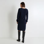 Robe pull col rond femme - 2