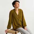 Chemisier plumetis femme - 1