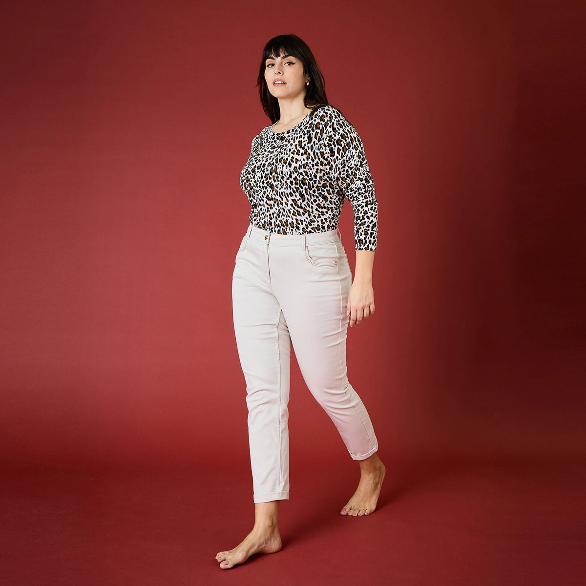 Jean raccourci TOKYO R01 femme - 1