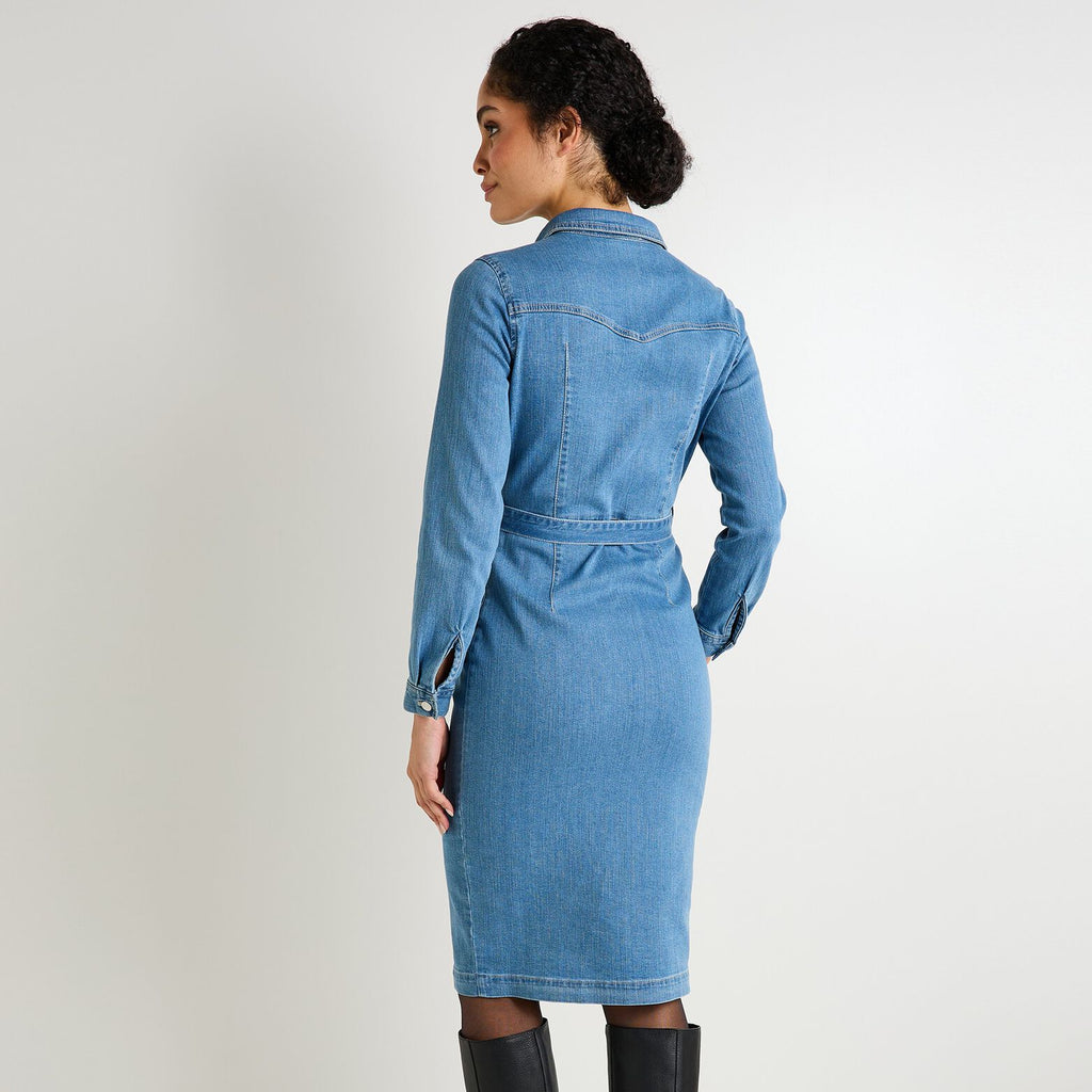 Robe en denim femme - 2