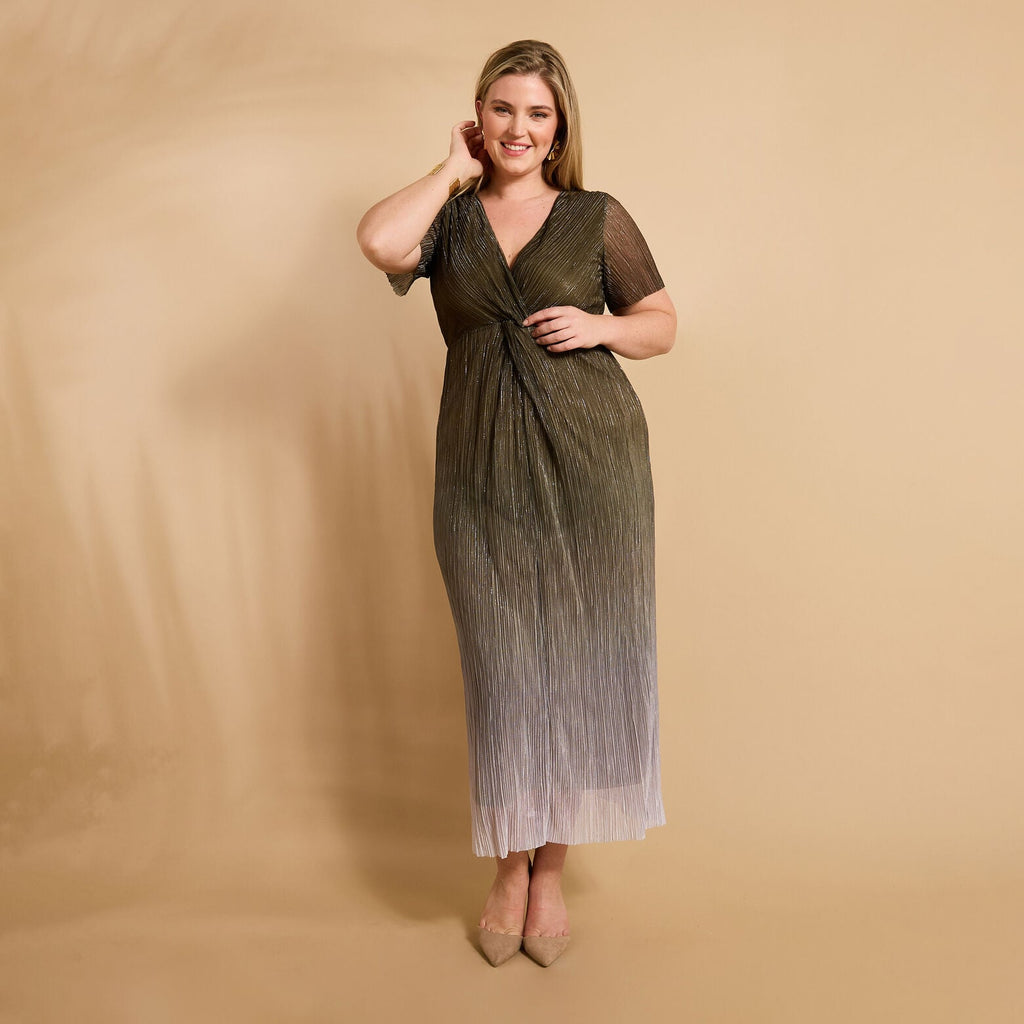 Robe longue irisée femme - 1