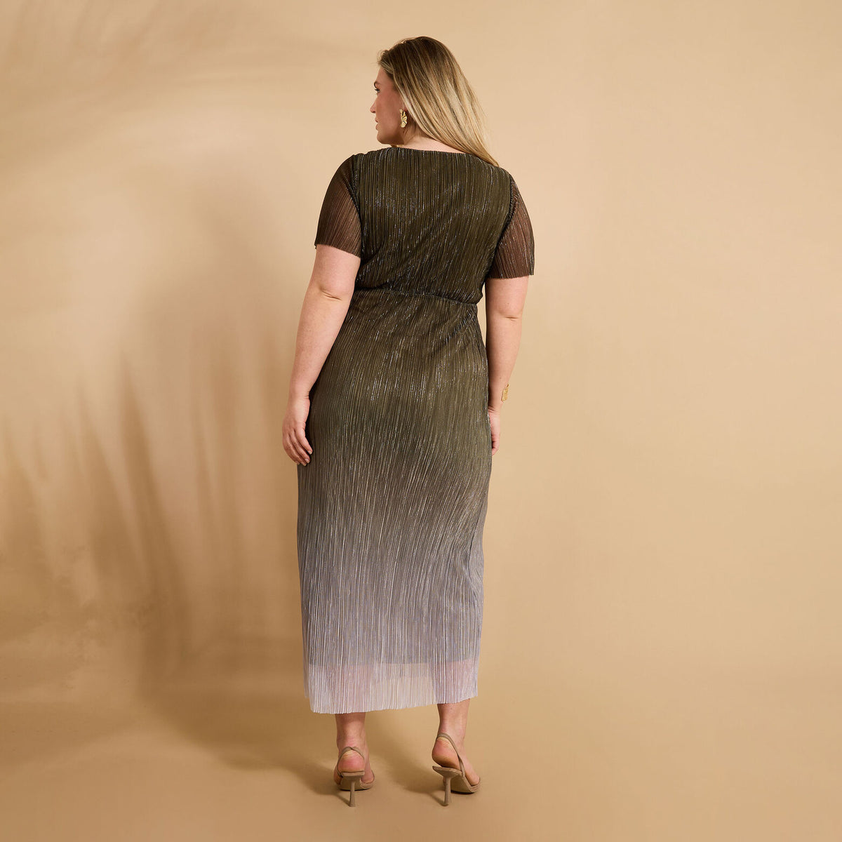 Robe longue irisée femme - 2