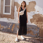Robe longue en crochet - 1