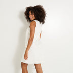 Robe courte habillée sans manches - 2