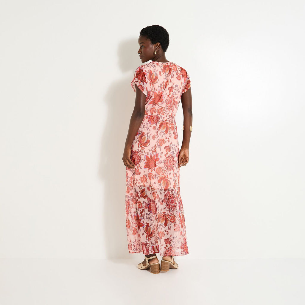 Robe imprimé fleuri femme - 2