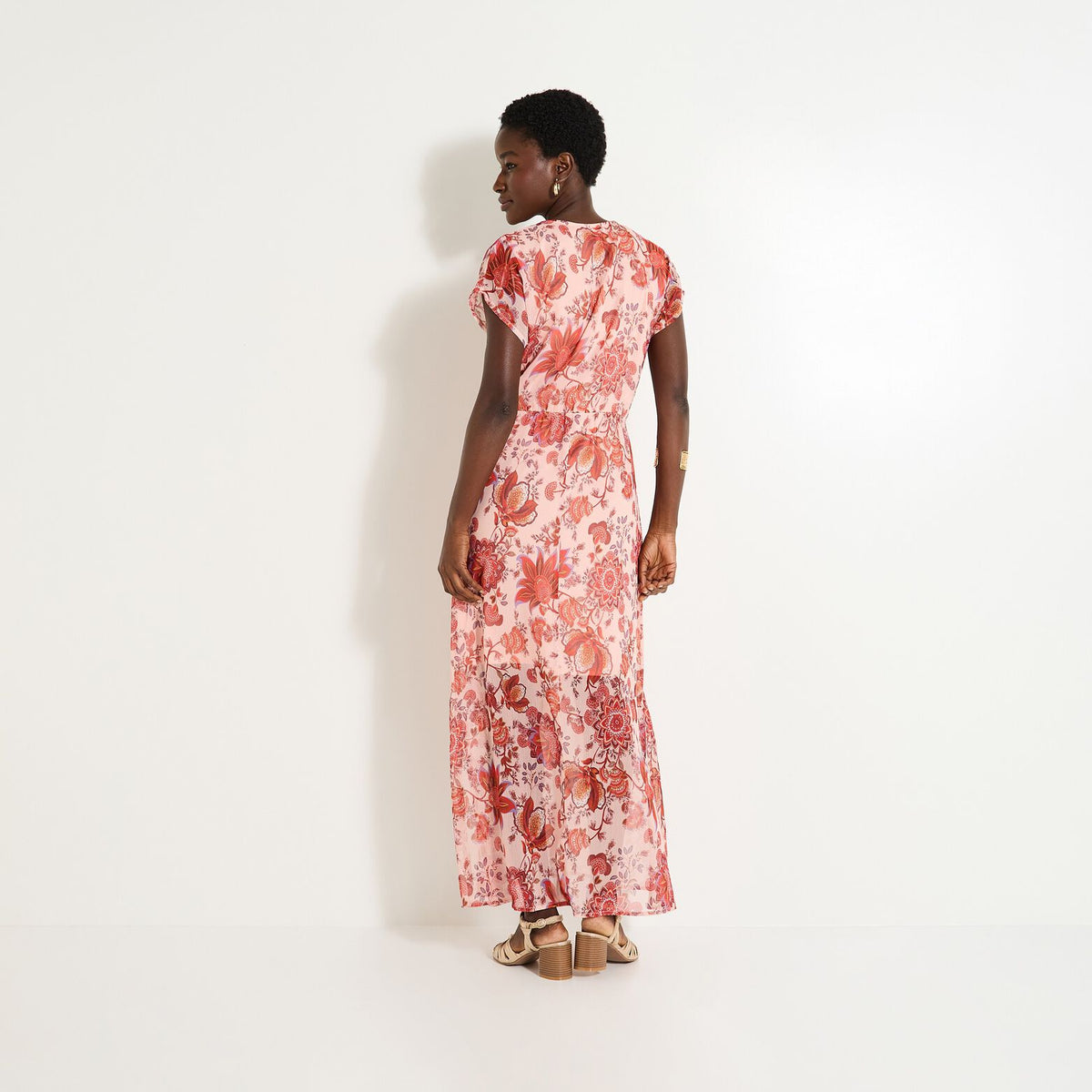 Robe imprimé fleuri femme - 2