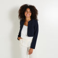 Veste col rond femme - 1
