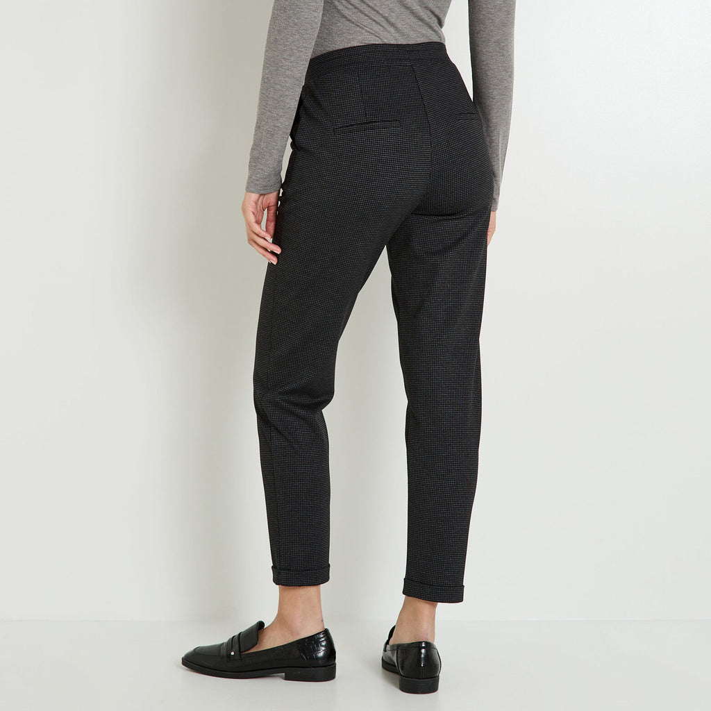 Pantalon en maille jacquard femme - 2