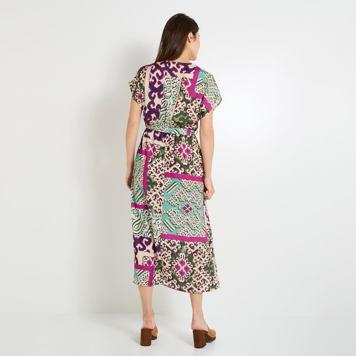 Robe longue imprimée femme - 2