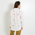 Chemise nœuds brodés femme - 2