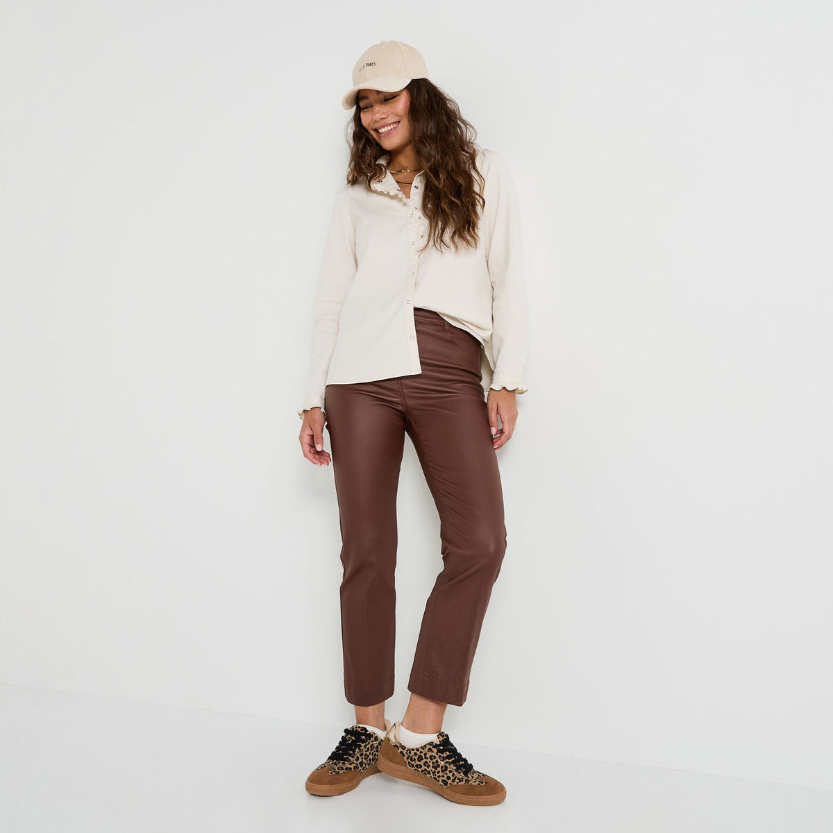 Jean bootcut raccourci TROPEZ RB02 femme - 1