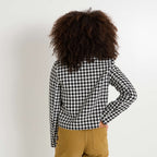 Veste tweed col chemise femme - 2