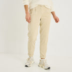 Pantalon velours à revers femme - 1