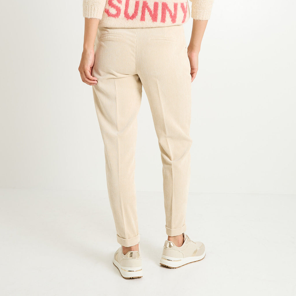Pantalon TALL en velours à revers femme - 2
