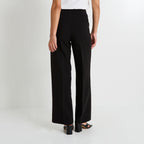 Pantalon large à pont femme - 2