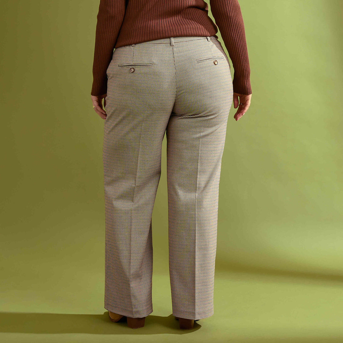 Pantalon à carreaux femme - 2