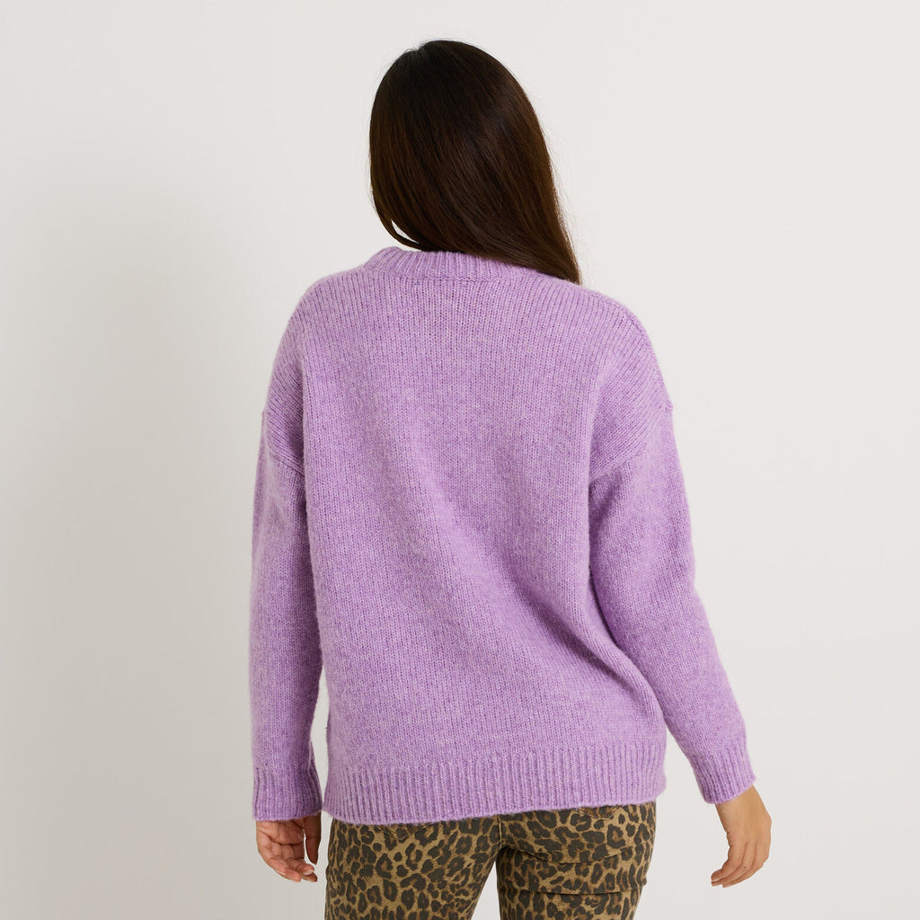 Pull loose message femme - 2