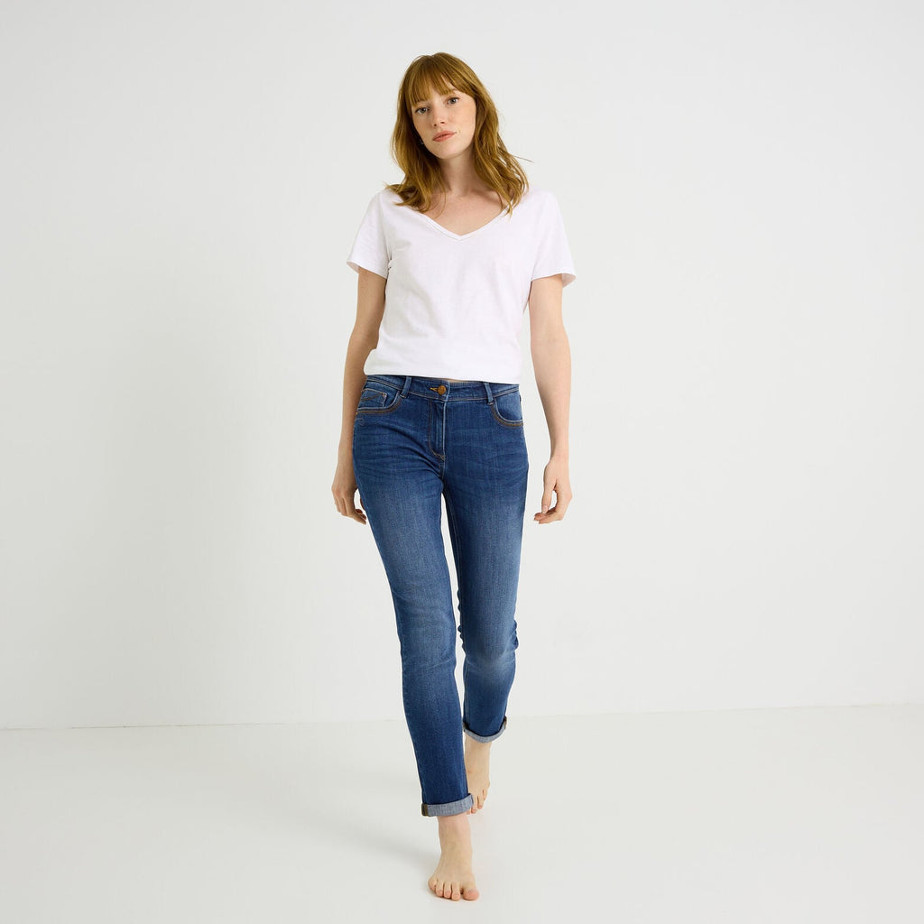 Jean slim raccourci TOKYO R01 femme - 1