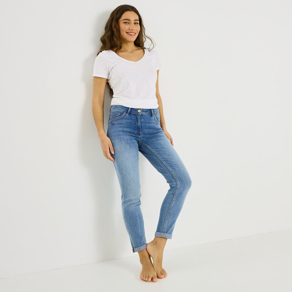 Jean slim raccourci TOKYO R01 femme - 1