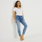 Jean slim raccourci TOKYO R01 femme - 1