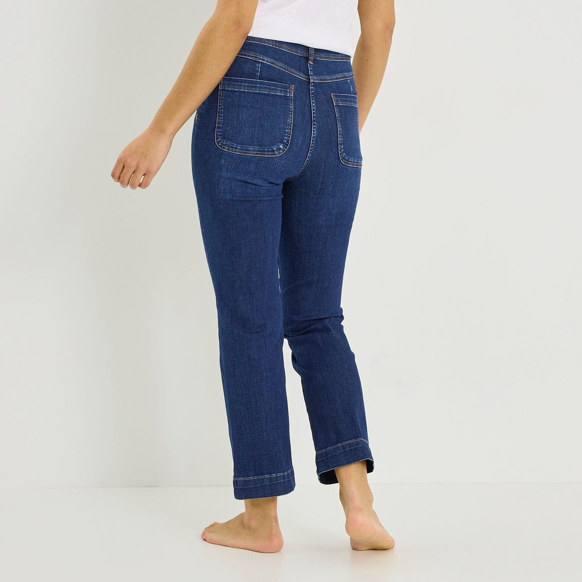 Jean bootcut raccourci TROPEZ RB02 femme - 2