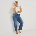 Jean bootcut raccourci TROPEZ RB02 femme - 1