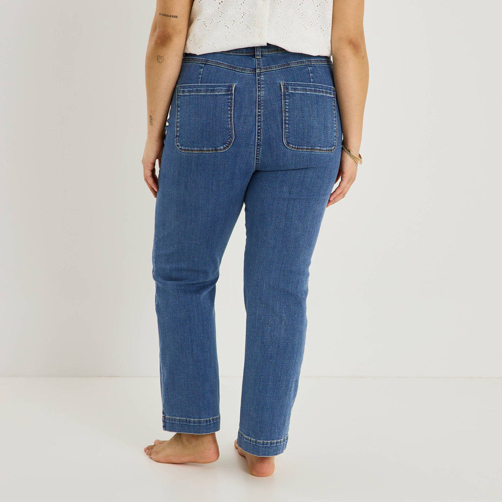 Jean bootcut raccourci TROPEZ RB02 femme - 2