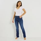 Jean droit ROME D02 femme - 1