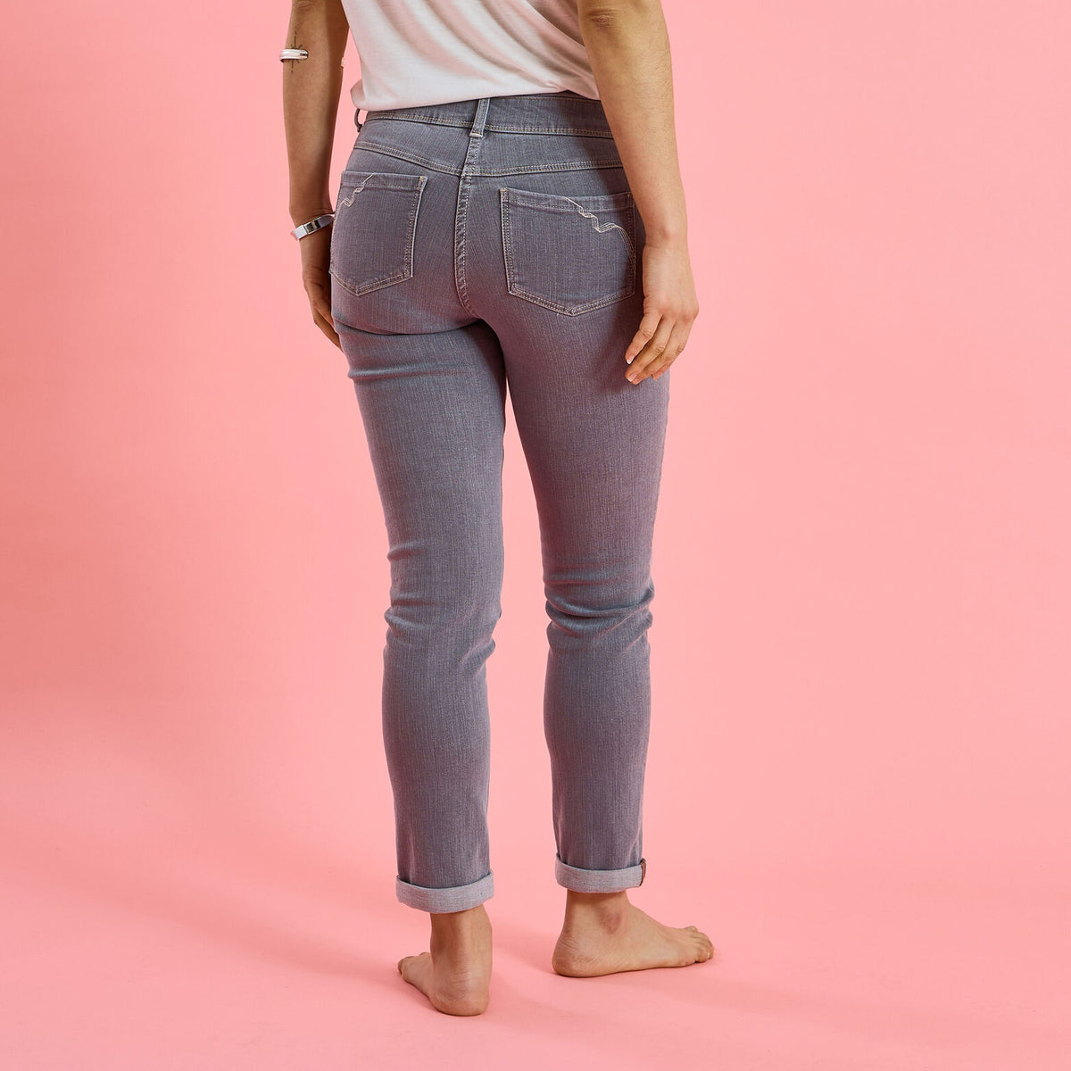 Jean slim raccourci HANOI R02 femme - 2