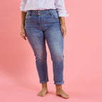 Jean slim raccourci HANOI R02 femme - 1