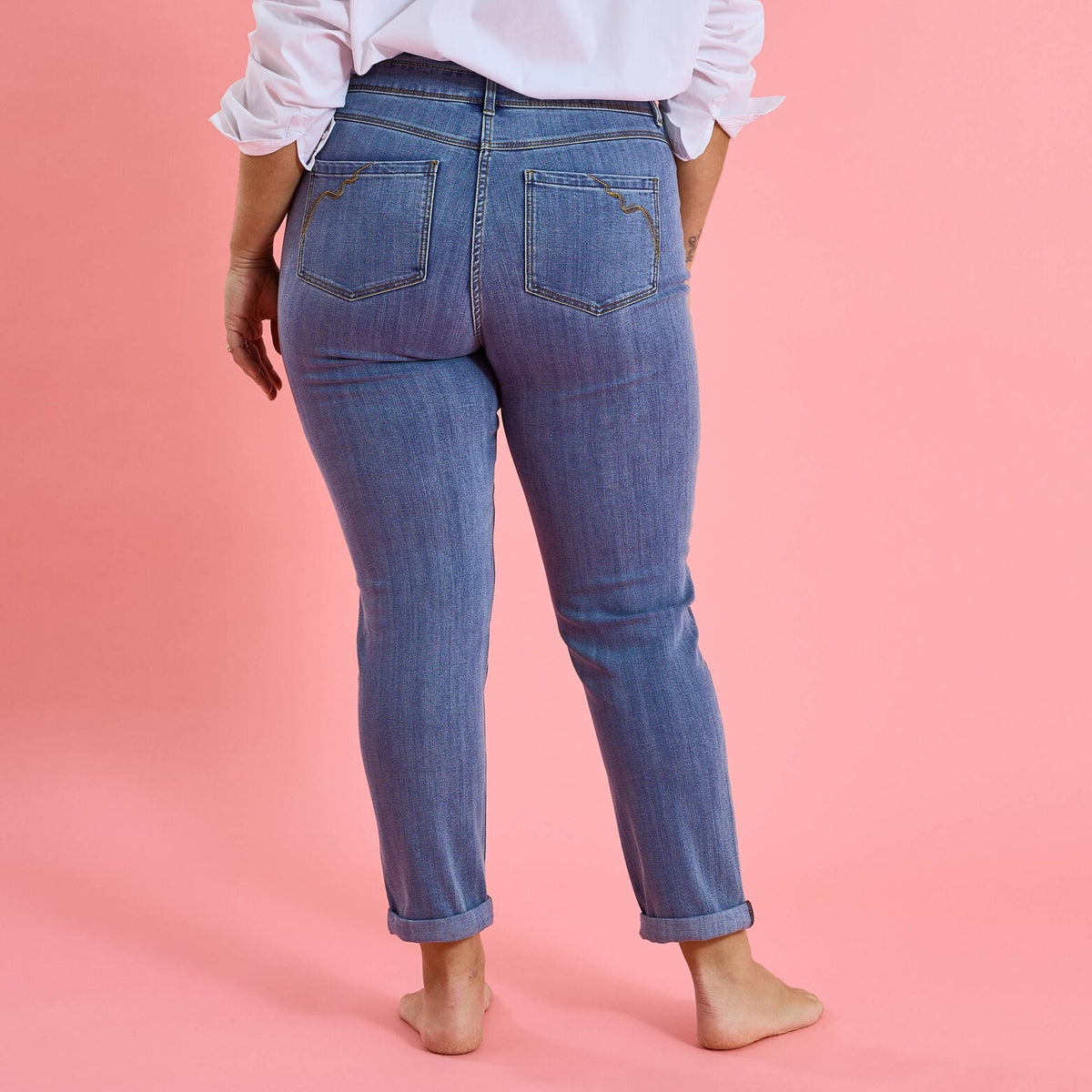 Jean slim raccourci HANOI R02 femme - 2