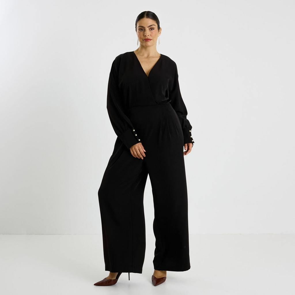 Combinaison chic fluide femme - 1