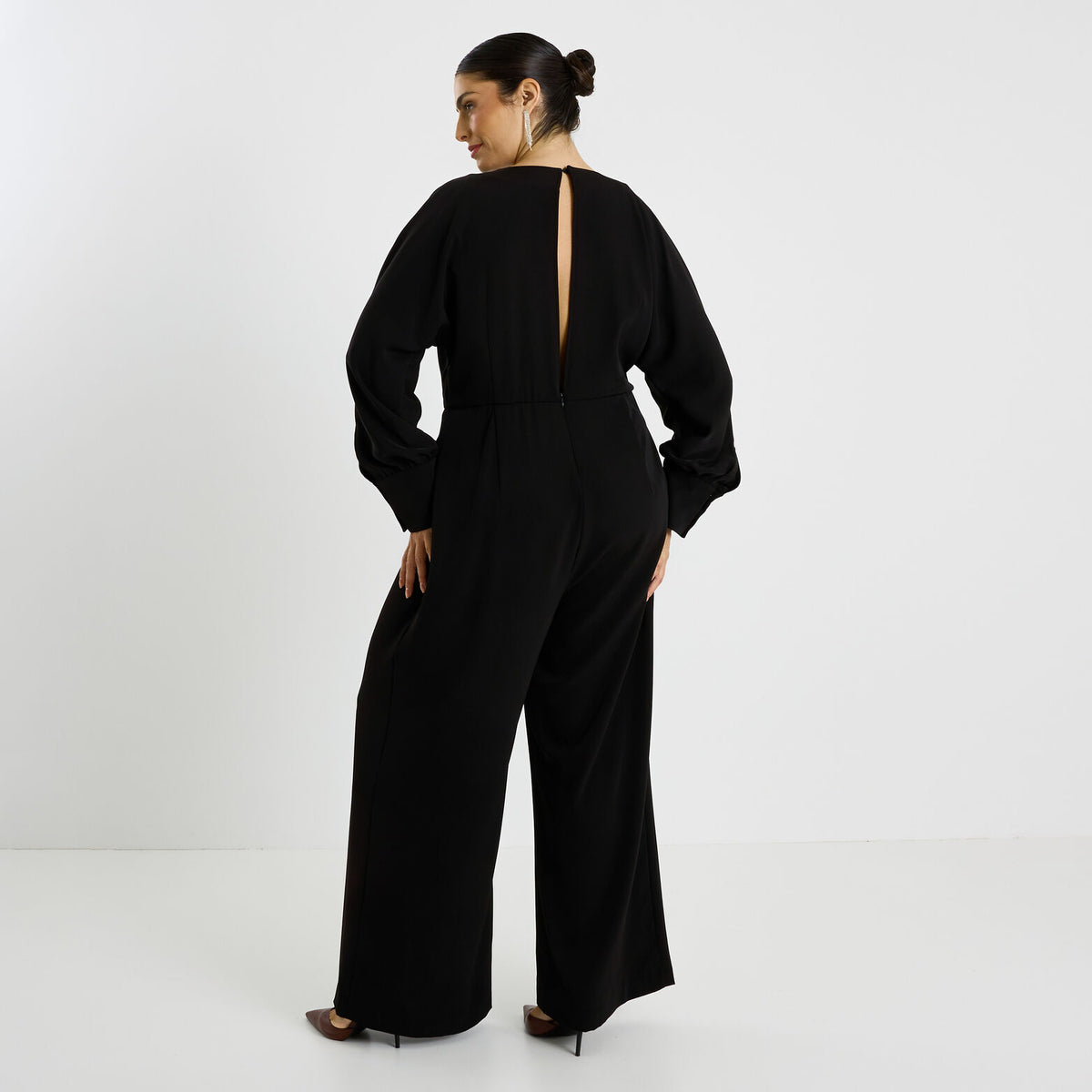 Combinaison chic fluide femme - 2