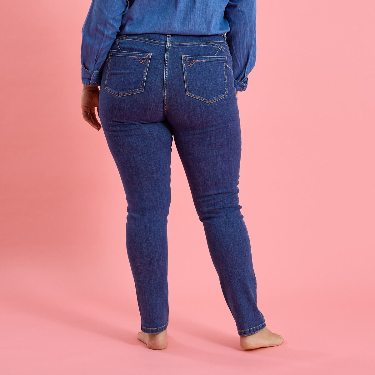 Jean slim push-up RIO P01 femme - 2