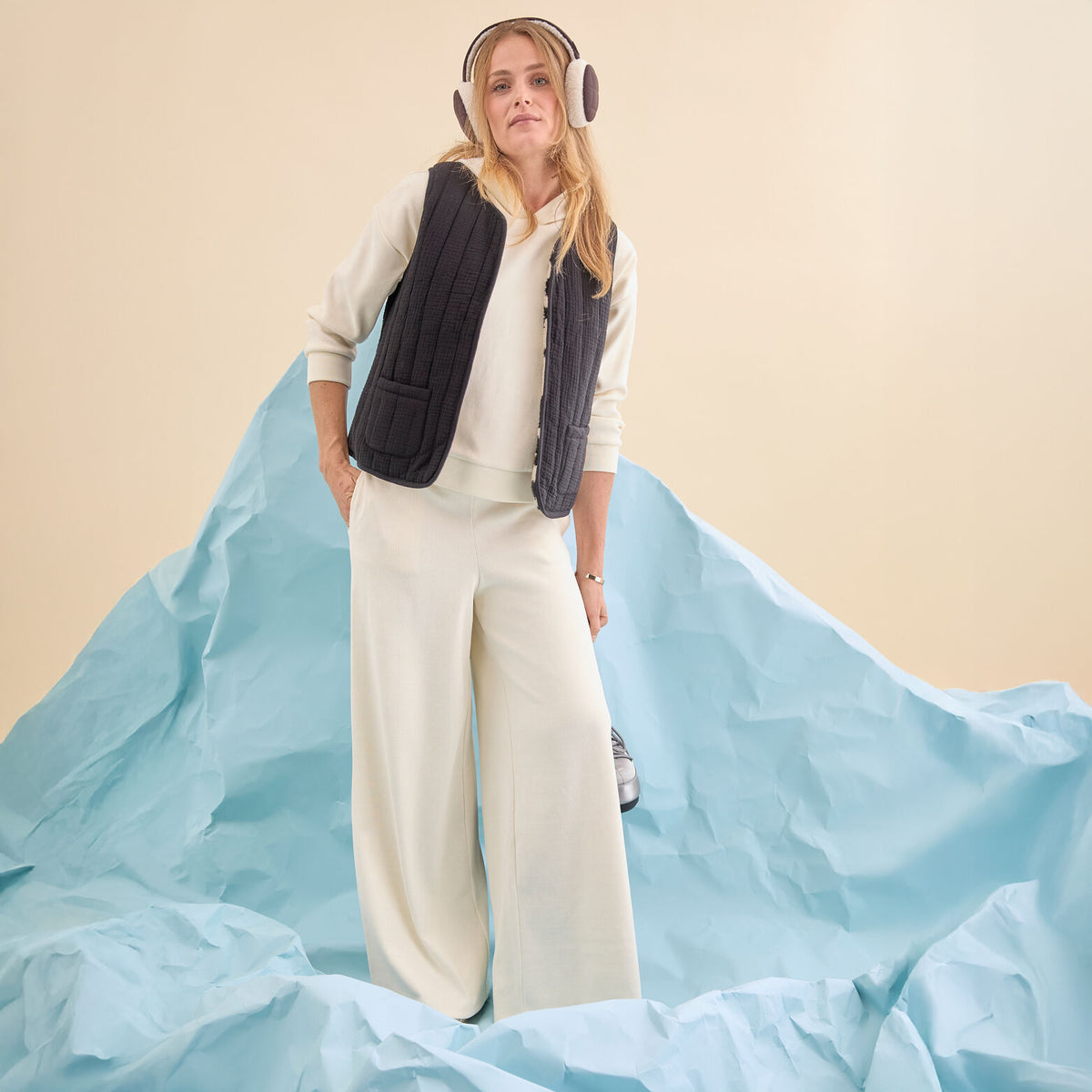 Pantalon comfy femme - 1