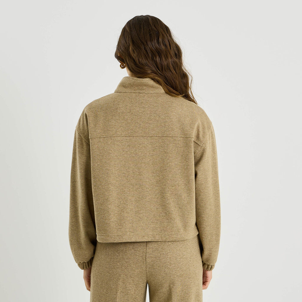 Blouson fluide col montant femme - 2