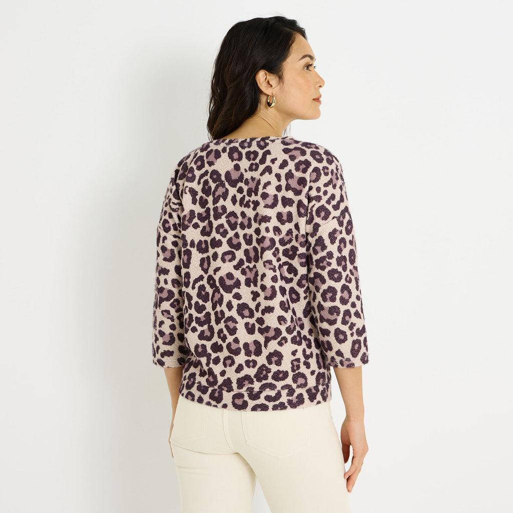 T-shirt imprimé léopard femme - 2