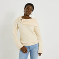 Pull col bardot femme - 1