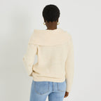Pull col bardot femme - 2