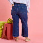 Jean flare raccourci KANSAS RF02 femme - 2