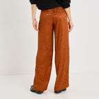 Pantalon large imprimé femme - 2