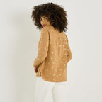 Blouse imprimée en gaze de coton femme - 2